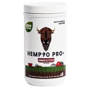 Evo Hemp 90 Protein Plus CBD Powder 14-oz. Jar for $24 Evo Hemp 90 Protein Plus CBD Powder 14-oz. Jar for $24