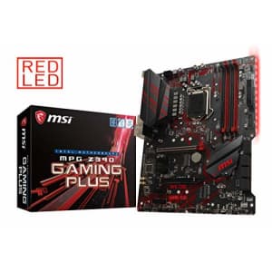 MSI MPG Z390 Gaming Plus LGA1151 (Intel 8th and 9th Gen) M.2 USB 3.1 Gen 2 DDR4 HDMI DVI CFX ATX for $120 MSI MPG Z390 Gaming Plus LGA1151 (Intel 8th and 9th Gen) M.2 USB 3.1 Gen 2 DDR4 HDMI DVI CFX ATX for $120