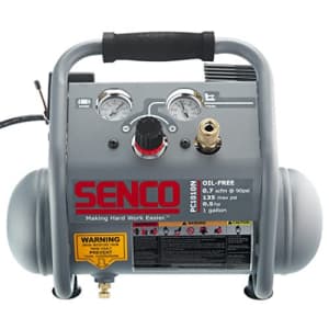 Senco PC1010N 1/2 Hp Finish & Trim Portable Hot Dog Compressor, Grey for $195