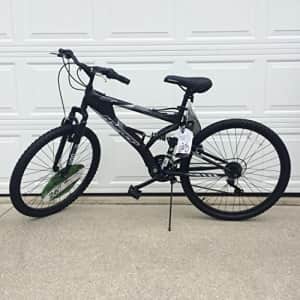 Hyper Bicycles Generic 26" Hyper Havoc Full Suspension Men's Mountain Bike, Black for $182 Hyper Bicycles Generic 26" Hyper Havoc Full Suspension Men's Mountain Bike, Black for $182