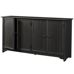 Home Decorators Collection Bradstone 58" 4-Door Storage Console for $215 Home Decorators Collection Bradstone 58" 4-Door Storage Console for $215