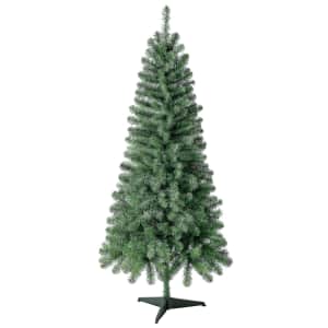 Holiday Time 6-Foot Wesley Pine Artificial Christmas Tree for $11