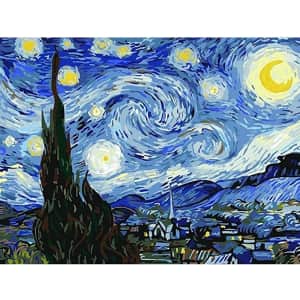 Beetwo Van Gogh Starry Sky 5D Diamond Painting Kit for $5 Beetwo Van Gogh Starry Sky 5D Diamond Painting Kit for $5