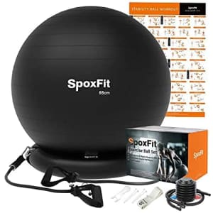 SpoxFit 26" Stability Fitness Ball for $16 SpoxFit 26" Stability Fitness Ball for $16