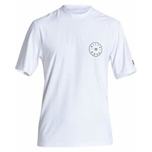 Billabong Men's Rotor Loose Fit Short Sleeve Rashguard, White, L for $55 Billabong Men's Rotor Loose Fit Short Sleeve Rashguard, White, L for $55