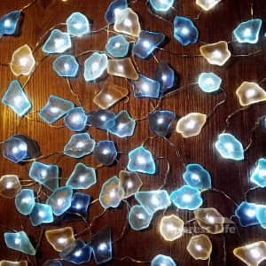 Impress Life 10-Foot Decorative Sea Glass LED String Lights for $16 Impress Life 10-Foot Decorative Sea Glass LED String Lights for $16