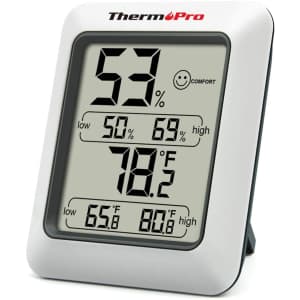 ThermoPro TP50 Indoor Digital Hygrometer and Thermometer for $9 ThermoPro TP50 Indoor Digital Hygrometer and Thermometer for $9
