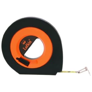 Lufkin HYT100 3/8" x 100' Hi-Viz Orange Speedwinder Steel Long Tape Measure for $43