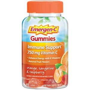Emergen-C 750mg Vitamin C Gummies for Adults, Immunity Gummies with B Vitamins, Gluten Free, for $13