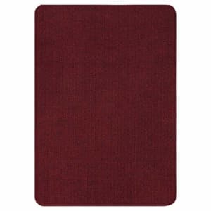 Ottomanson LIFE SAVER Collection Non-slip Indoor/Outdoor Solid Ribbed Design Rug, 2'X3', Red for $24 Ottomanson LIFE SAVER Collection Non-slip Indoor/Outdoor Solid Ribbed Design Rug, 2'X3', Red for $24