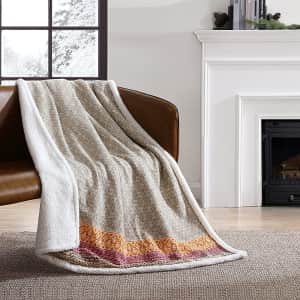 Eddie Bauer Home 50" x 70" Plush Sherpa Fleece Throw for $18 Eddie Bauer Home 50" x 70" Plush Sherpa Fleece Throw for $18