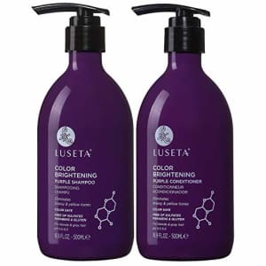 Luseta Color Brightening Purple Shampoo and Conditioner Set for $21