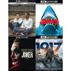 4K Blu-rays at Best Buy: Up to 45% off