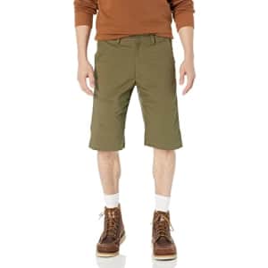 Dickies Men's Temp-iQ 13 in Performance Hybrid Utility Shorts, Military Green, 30 for $35