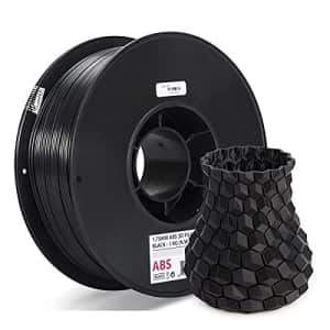 Inland 1.75mm Black ABS 3D Printer Filament, Dimensional Accuracy +/- 0.03 mm - 1kg Spool (2.2 lbs) for $22