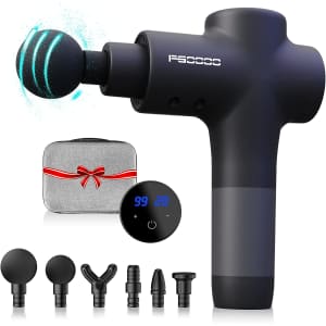 Ifgoooo Handheld Percussion Massage Gun for $36 Ifgoooo Handheld Percussion Massage Gun for $36