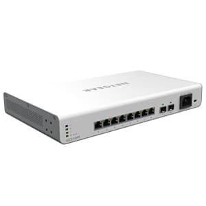NETGEAR 10-Port Gigabit Ethernet Smart Managed Pro PoE Switch with Insight Cloud Management for $120 NETGEAR 10-Port Gigabit Ethernet Smart Managed Pro PoE Switch with Insight Cloud Management for $120