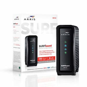 ARRIS SURFboard (16x4) DOCSIS 3.0 Cable Modem, approved for Cox, Spectrum, Xfinity & more (SB6183 for $60 ARRIS SURFboard (16x4) DOCSIS 3.0 Cable Modem, approved for Cox, Spectrum, Xfinity & more (SB6183 for $60