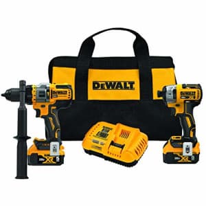DEWALT FLEXVOLT ADVANTAGE 20V MAX Combo Kit with Hammer Drill & Impact Driver, 5.0-Ah, 2-Tool for $350 DEWALT FLEXVOLT ADVANTAGE 20V MAX Combo Kit with Hammer Drill & Impact Driver, 5.0-Ah, 2-Tool for $350