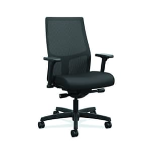 HON Ignition 2.0 Mid-Back - Black Mesh Computer Chair for Office Desk, Black Fabric for $403