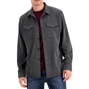 Alfani Men's Shirt Jacket for $20 Alfani Men's Shirt Jacket for $20