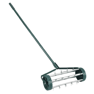 Heavy Duty Rolling Garden Lawn Aerator for $38 Heavy Duty Rolling Garden Lawn Aerator for $38