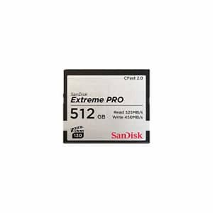SanDisk Extreme Pro 512 GB CFast Card Model SDCFSP-512G-A46D for $372