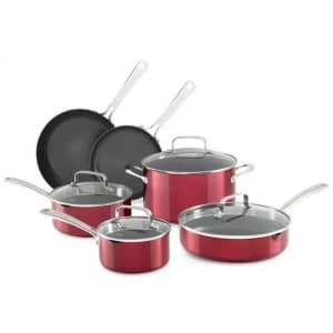 KitchenAid Architect Series Aluminum Nonstick 10-Piece Cookware Set for $99 KitchenAid Architect Series Aluminum Nonstick 10-Piece Cookware Set for $99