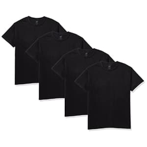 Hanes Men's Essentials Short Sleeve T-shirt Value Pack (4-pack),Black,X-Large for $18 Hanes Men's Essentials Short Sleeve T-shirt Value Pack (4-pack),Black,X-Large for $18