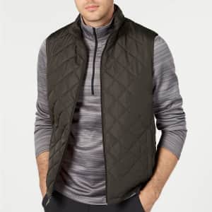 Hawke & Co. Men's Outfitter Quilted Vest for $20