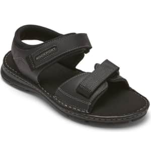 Rockport Men's Darwyn Quarter Strap Sandals for $28 Rockport Men's Darwyn Quarter Strap Sandals for $28