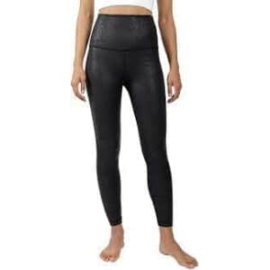 90 Degree By Reflex Performance Activewear - Printed Yoga Leggings - Straight Grain Black - Small for $15