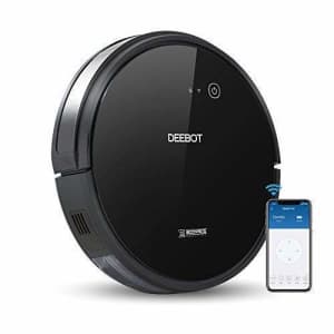 ECOVACS DEEBOT 601 Robot Vacuum Cleaner, S-Shaped Systematic Movement, Power Suction & 2 for $135