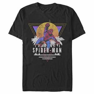 Marvel Men's T-Shirt, Black, XXX-Large for $14