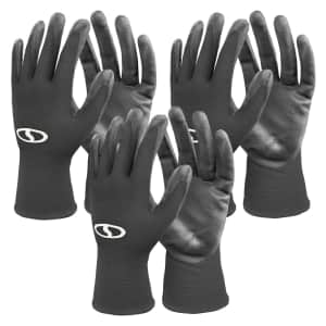 Sun Joe Reusable Nitrile-Palm Gardening Gloves 3-Pack for $11