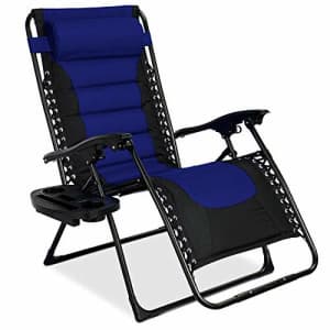 Best Choice Products Oversized Padded Zero Gravity Chair, Folding Outdoor Patio Recliner for for $110 Best Choice Products Oversized Padded Zero Gravity Chair, Folding Outdoor Patio Recliner for for $110