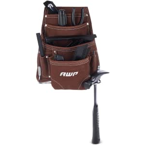AWP 10-Pocket Suede Tool Pouch for $15 AWP 10-Pocket Suede Tool Pouch for $15
