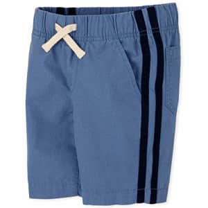 The Children's Place Boys' Side Stripe Pull On Jogger Shorts, Hudson Bay, 16 for $8