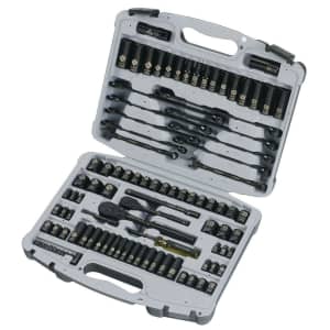 Stanley 99-Piece Black Chrome Socket Set for $84 Stanley 99-Piece Black Chrome Socket Set for $84
