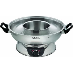 Aroma 4-qt. Stainless Steel Shabu Hot Pot for $67 Aroma 4-qt. Stainless Steel Shabu Hot Pot for $67