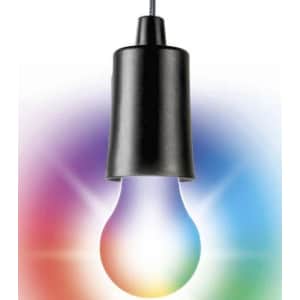 Brookstone Color-Changing LED Pull Light w/ Remote for $6 Brookstone Color-Changing LED Pull Light w/ Remote for $6