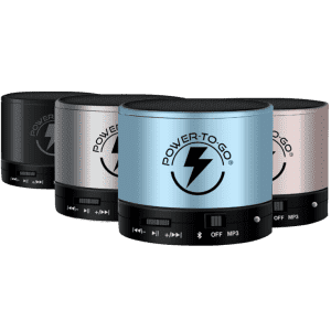 Power-to-Go Thunderboom Portable Bluetooth Speaker for $10 Power-to-Go Thunderboom Portable Bluetooth Speaker for $10