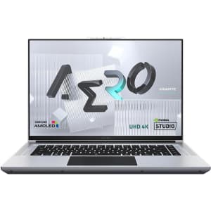 Gigabyte AERO 16 12th-Gen. i9 16" 4K Laptop w/ Nvidia RTX 3080 Ti for $3,500