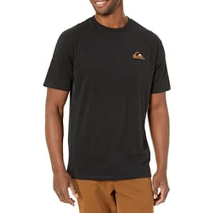 Quiksilver Waterman Men's Locked in Qmt0 Tee Shirt, Black, Large for $28