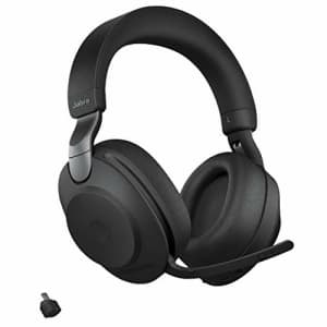 Jabra Evolve2 85 UC Wireless Headphones with Link380c, Stereo, Black Wireless Bluetooth Headset for for $449