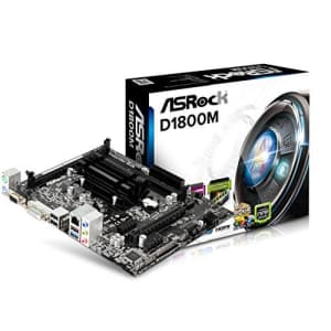 ASRock Motherboard Micro ATX DDR3 1066 NA D1800M for $87