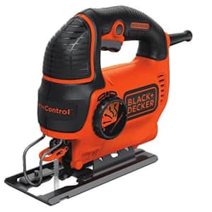 Black + Decker BLACK+DECKER BDEJS600C Smart Select Jig Saw, 5.0-Amp (Renewed) for $27 Black + Decker BLACK+DECKER BDEJS600C Smart Select Jig Saw, 5.0-Amp (Renewed) for $27