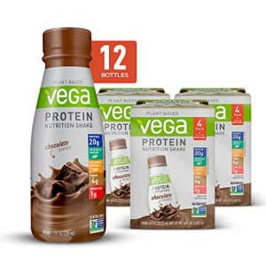 Vega Protein Shakes Ready to Drink, Chocolate - Plant Based Vegan Nutrition Shake with Veggies, for $55 Vega Protein Shakes Ready to Drink, Chocolate - Plant Based Vegan Nutrition Shake with Veggies, for $55