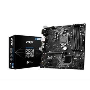 MSI ProSeries Intel B365 LGA 1151 Support 9th/8th Gen Intel Processors Gigabit LAN DDR4 for $94 MSI ProSeries Intel B365 LGA 1151 Support 9th/8th Gen Intel Processors Gigabit LAN DDR4 for $94