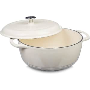 AmazonBasics 7.5-Quart Enameled Cast Iron Dutch Oven for $62 AmazonBasics 7.5-Quart Enameled Cast Iron Dutch Oven for $62